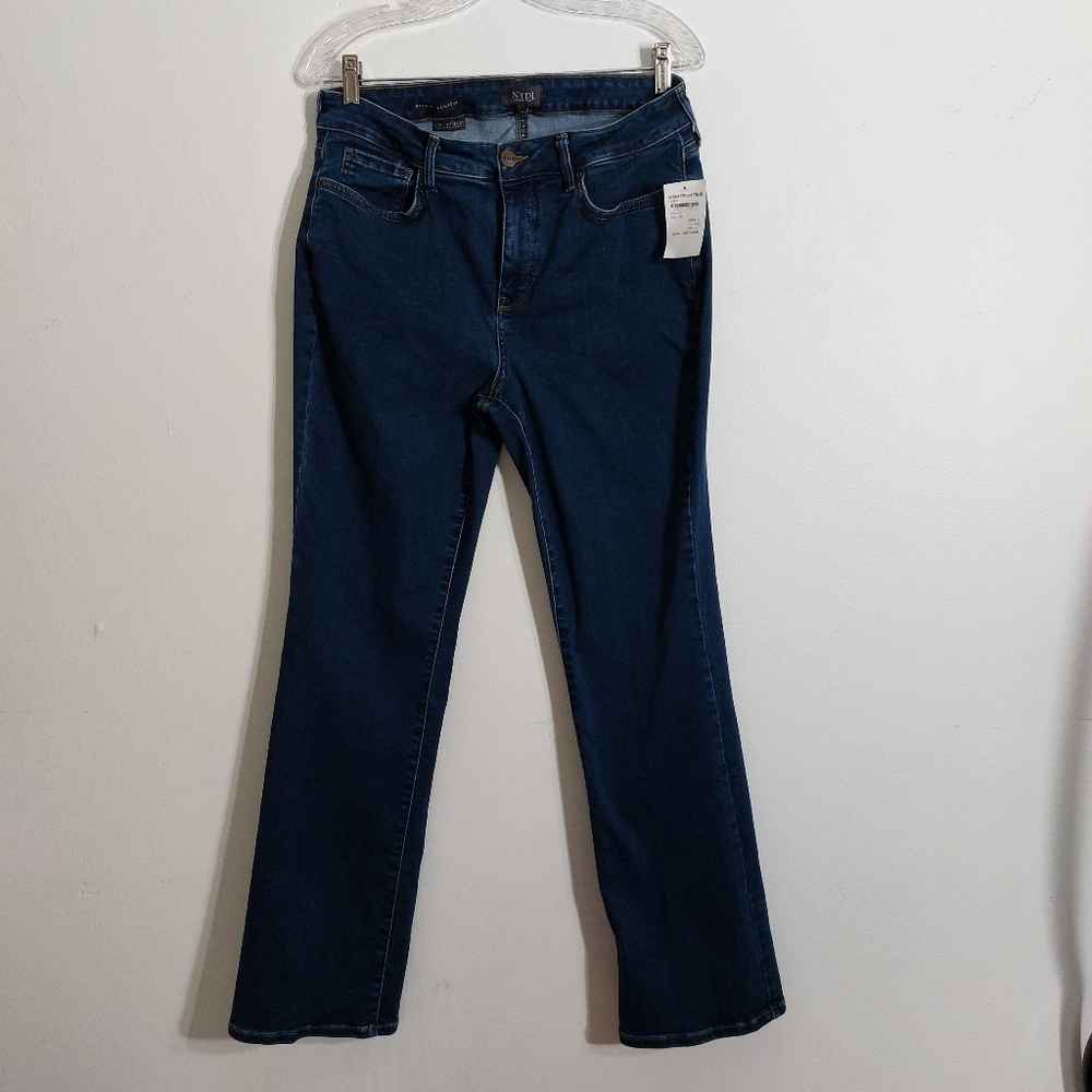 NYDJ Lift Tuck® Technology Barbara Boot Cut Jeans in Cooper NWT Women's Size 12